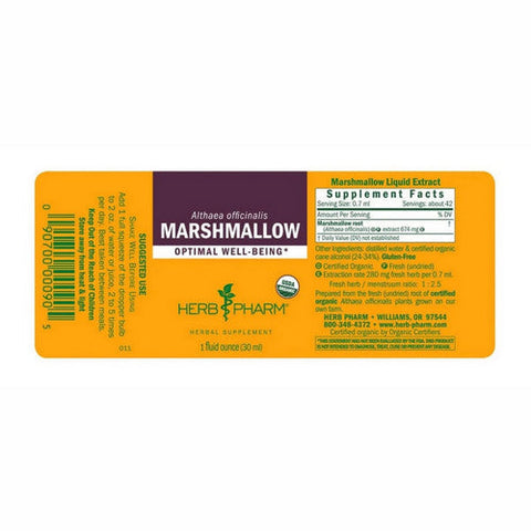 Herb Pharm, Marshmallow, 1 oz Herb Pharm
