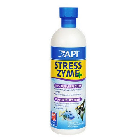 Stress Zyme Plus 16 oz (Treats 960 Gallons) by API