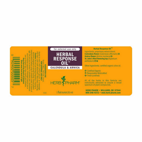 Herb Pharm, Trauma Oil With Calendula And Arnica, 1 Oz