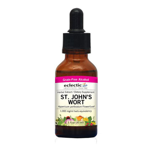 Eclectic Herb, St. John' s Wort, 1 Oz with Alcohol