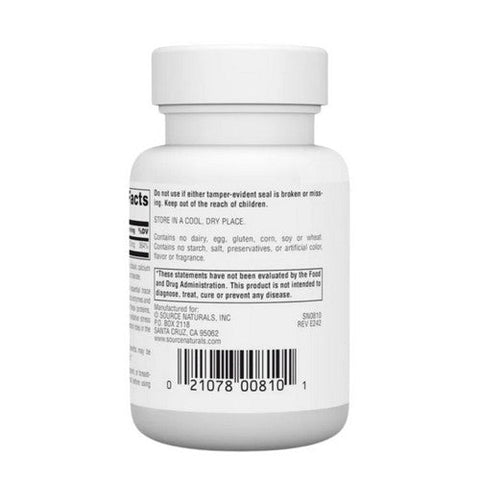 Source Naturals, Selenium, 200 Mcg, 60 Tabs Source Naturals