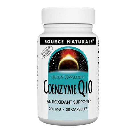Source Naturals, Coenzyme Q10, 200 MG, 30 VCaps
