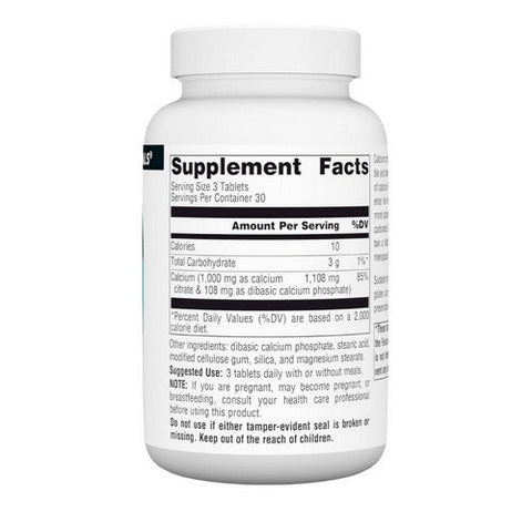 Source Naturals, Calcium Citrate, 1000 MG, 90 Tabs Source Naturals