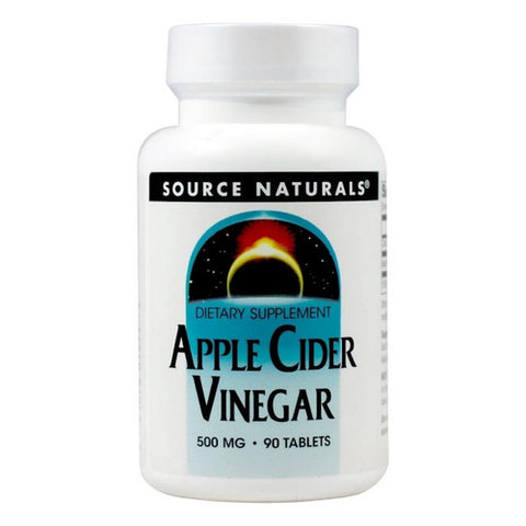 Source Naturals, Apple Cider Vinegar, 500 MG, 90 Tabs