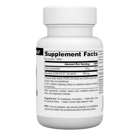 Source Naturals, Bromelain, 2000 GDU, 30 Tabs Source Naturals
