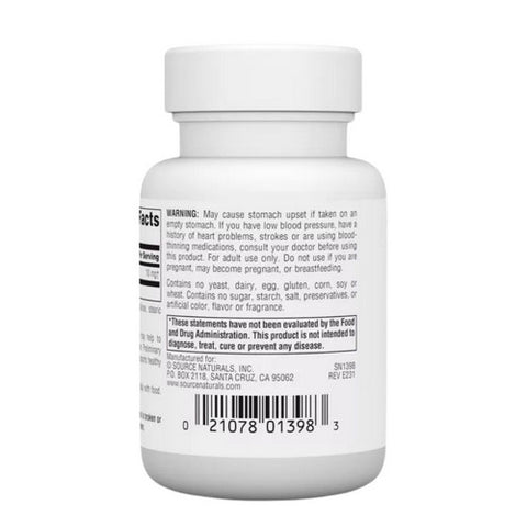 Source Naturals, Vinpocetine, 10 MG, 60 Tabs