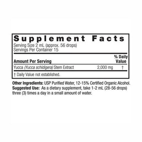 Nature's Answer, Yucca Extract, 2000 Mg, 1 Oz Nature's Answer