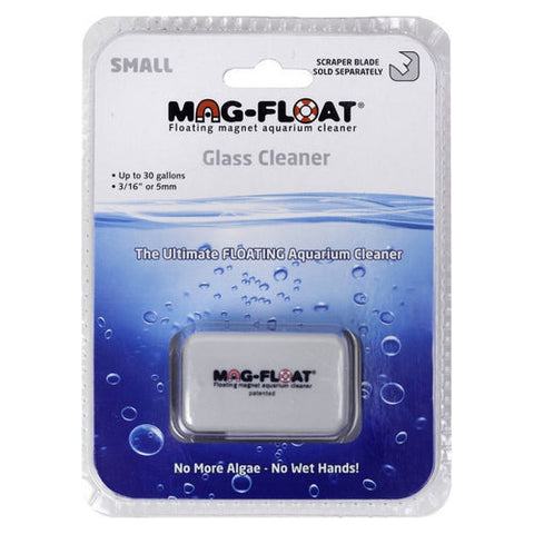 Floating Magnetic Aquarium Cleaner - Glass Small (30 Gallons) by Mag Float