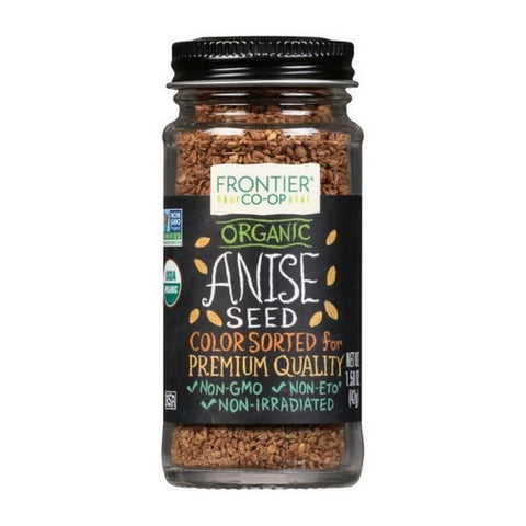 Frontier Herb, Organic Anise Seed Whole, 1.5 Oz