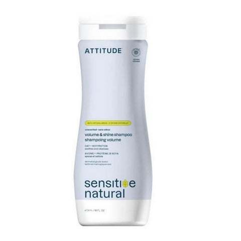 Attitude, Extra Gentle & Volumizing Shampoo Fragrance Free, 16 Oz