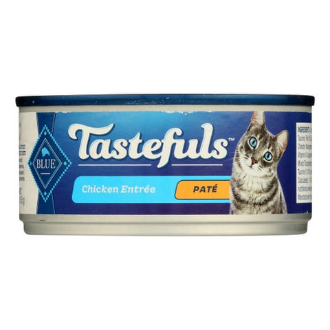Blue Buffalo, Tastefuls Natural Pate Wet Cat Food, 5.5 Oz (Case of 12)