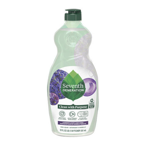 Seventh Generation, Dishwash Lavender Mint, 19 Oz