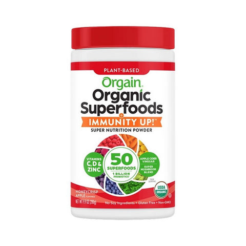 Orgain, Organic Superfoods + Immunity Apple, 9.9 Oz