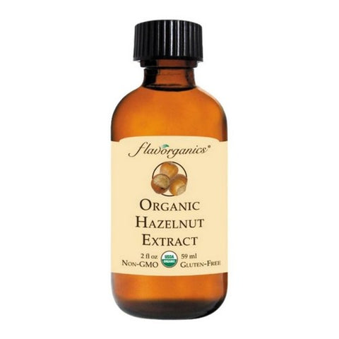 Flavorganics, Organic Hazelnut Extract, 2 Oz