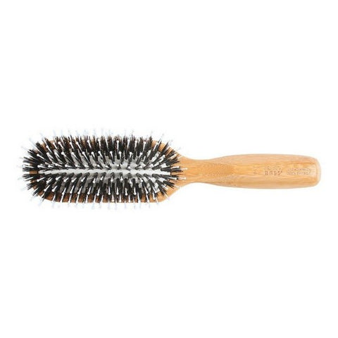Bass Brushes, Professional Style Hair Brush With Wild Boar Bristles, White Nylon 1 Count
