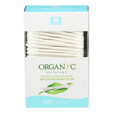 Organyc, Cotton Swab, 200 Count