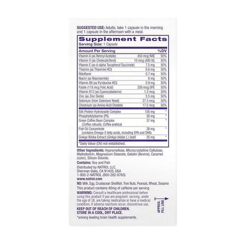 Natrol, Cognium Complete Brain Health, 60 Caps