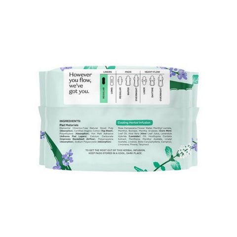 The Honey Pot, 100% Organic Cotton Cover Everyday Liners, 30 Count