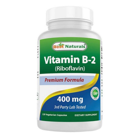 Vitamin B2 120 Caps by Best Naturals