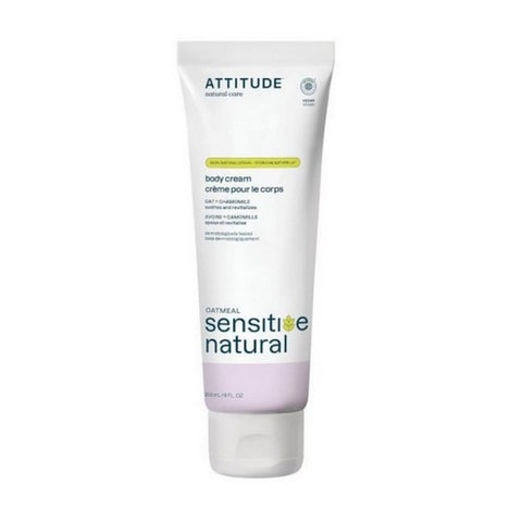 Attitude, Sensitive Skin Body Cream Chamomile, 16 Oz