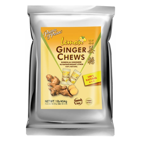 Prince Of Peace, Ginger Chews With Lemon, 1 lb