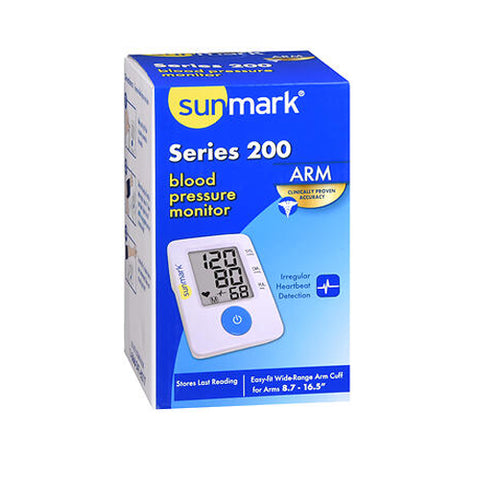 Sunmark, Arm Blood Pressure Monitor Series 200, 1 Count