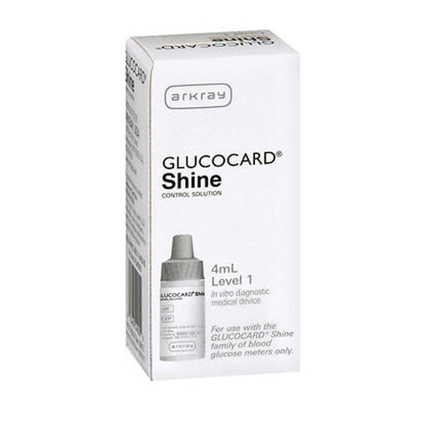 Glucocard, Shine Control Solution, 1 Count
