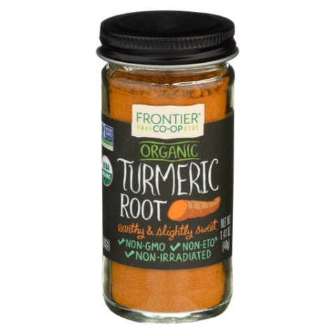 Frontier Herb, Orgnaic Ground Tumeric Root, 1.76 Oz