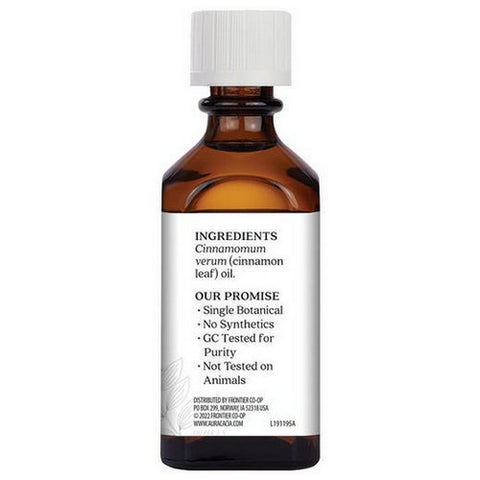 Aura Cacia, Essential Oil Cinnamon Revitalizing, 2 Oz