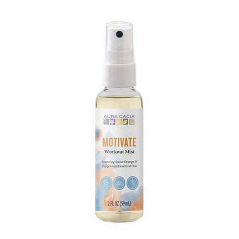 Aura Cacia, Workout Mist Motivate, 2 Oz