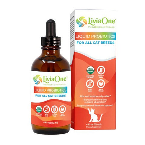 LiviaOne, Probiotics for Cats, 4 Oz