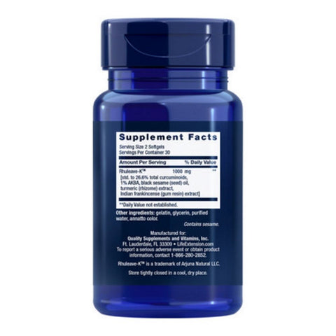 Life Extension, Fast Acting Relief, 60 Softgels