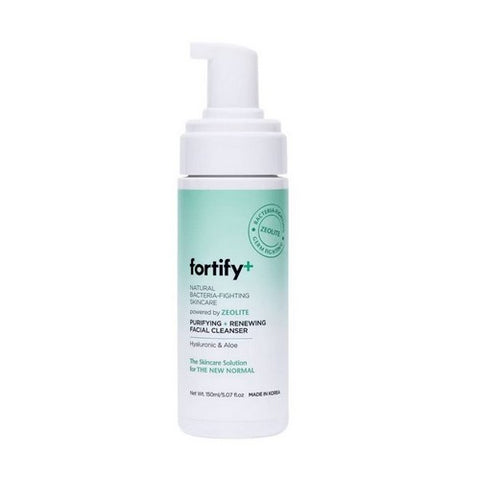 Fortify, Natural Germ Fighting Skincare Purifying And Renewing Facial Cleanser Unscented, 150 ML