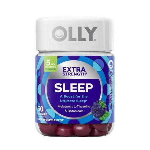 Olly, Extra Strength Sleep Gummies Blackberry Zen, 50 Count