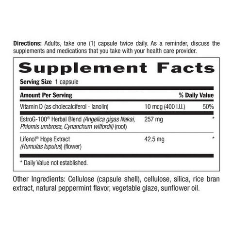 Country Life, Menopause Rescue, 60 Vegetarian Capsules, 60 Caps