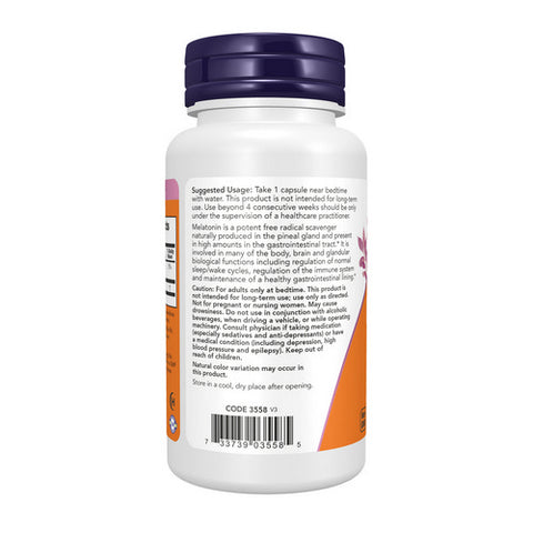 Now Foods, Melatonin Maximum Strength, 20 Mg, 90 Veg Caps