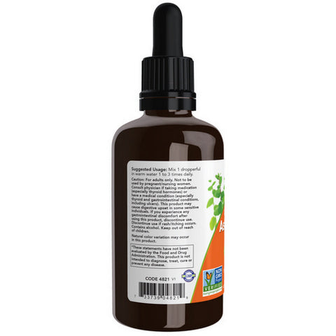 Now Foods, Organic Ashwagandha Liquid Extract, 2 Oz