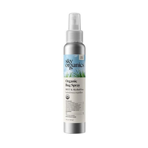 Sky Organics, Organic Bug Spray Deet Free, 4 Oz