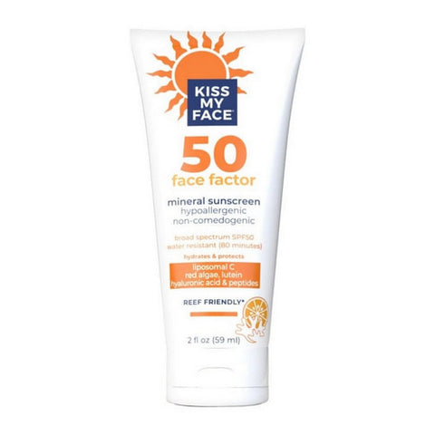 Sunscreen Mineral Funfactor SPF50 2 Oz by Kiss My Face