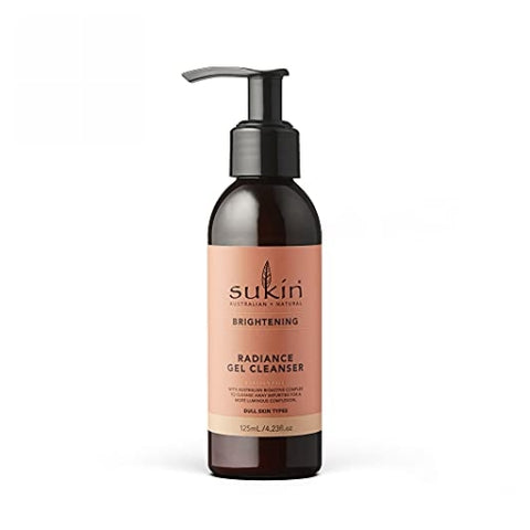 Sukin, Radiance Gel Cleanser Birghtening, 4.23 Oz