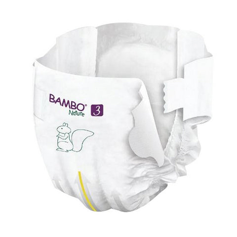 Bambo Nature, Baby Diapers Size 3, 29 Count