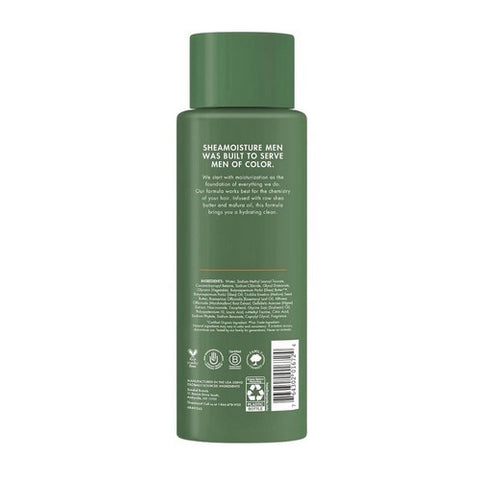 Shea Moisture, Men Raw Shea Butter Mafura Oil Shampoo, 15 Oz