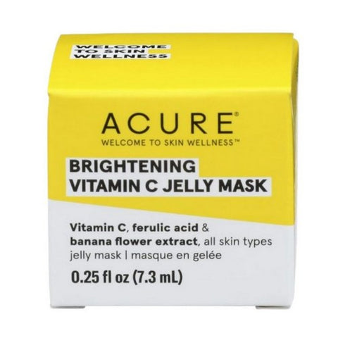 Acure, Brightening Vitamin C Jelly Mask, .25 Oz