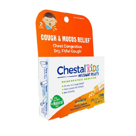 Boiron, Chestal Kids Pellets Cough And Mucus Relief, 160 Pellets