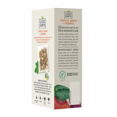 Good Earth Teas, Sensorials Moringa Mango, 15 Bags