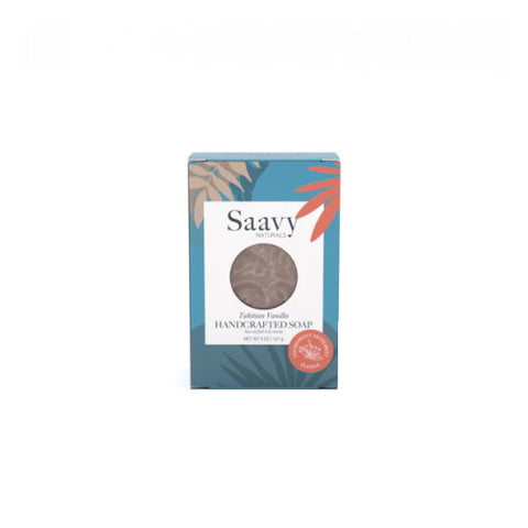 Saavy Naturals, Tahitian Vanilla Handcrafted Soap, 1