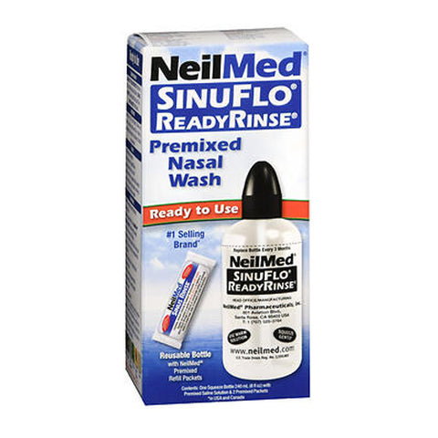 Neilmed, Sinuflo Readyrinse Premixed Nasal Wash, 8 Oz