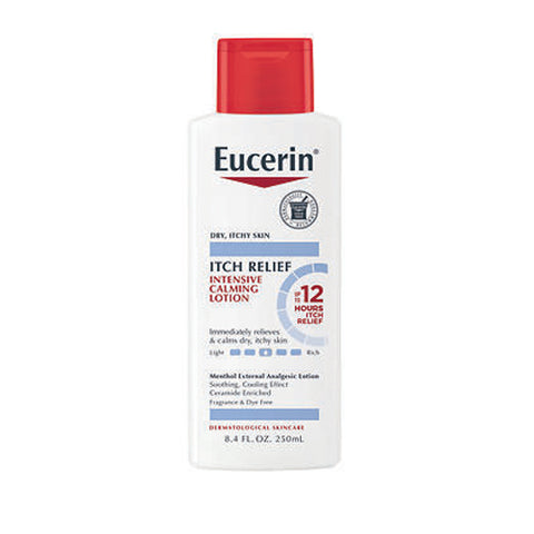 Eucerin, Itch Relief Intensive Calming Lotion, 8.4 Oz