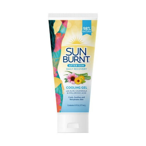 Sunburnt, Advanced After Sun Gel, 6 Oz Sunburnt