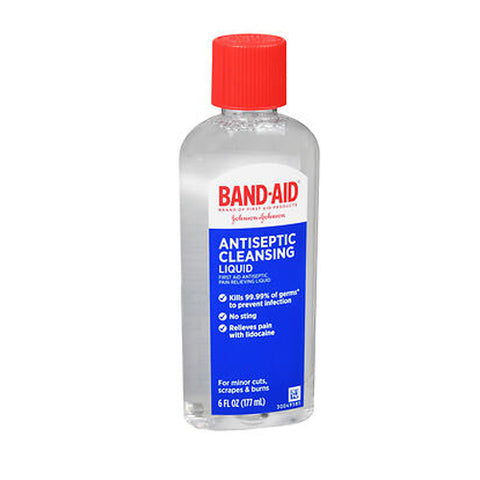 Band-Aid, Hurt-Free First Aid Antiseptic Liquid, 6 Oz